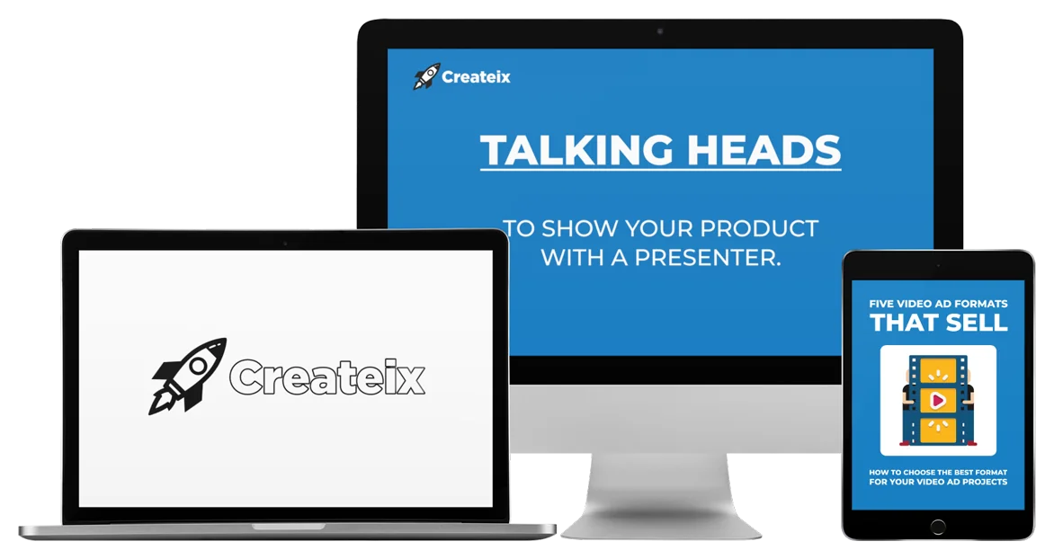 Five Video Ad Formats That Sell on a laptop, desktop and tablet